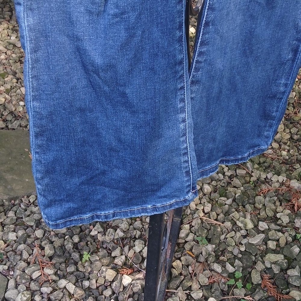 KanCan Mid Rise Ripped Flare Jean Sz 18 - Picture 5 of 13